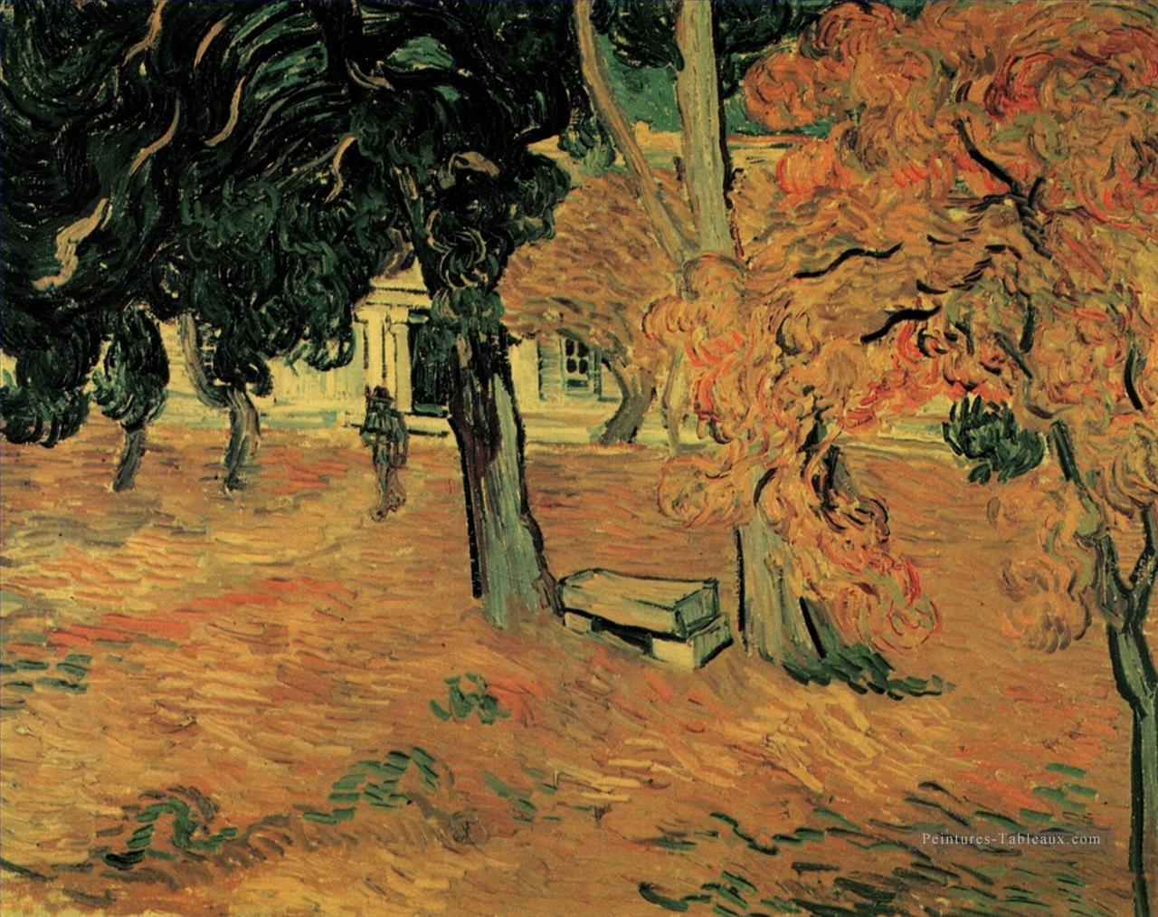 L’Hôpital du Jardin de Saint Paul Vincent van Gogh Peintures à l'huile